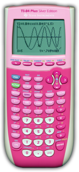 Fichier:TI-84 Plus SE 2008 Target Pink light-top.png
