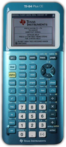 Fichier:TI-84 Plus CE sample teal.png