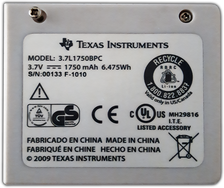 Fichier:TI Li-ion battery 3.7L1750BPC.png