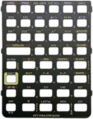 HP 41CV Emulator Keyboard Overlay